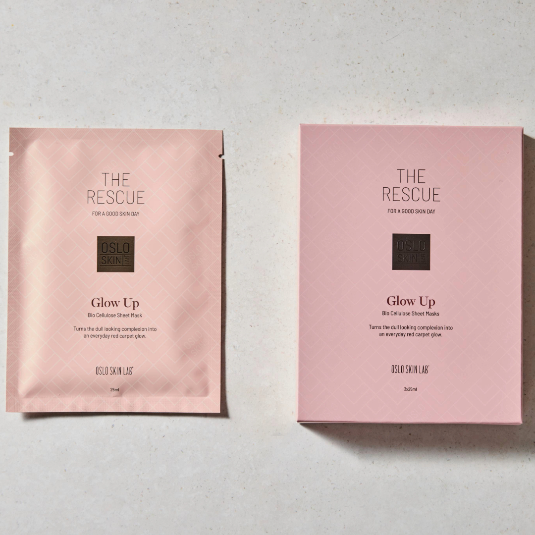 The Rescue Glow Up yksittäis pakkaus ja kolmen pakkaus